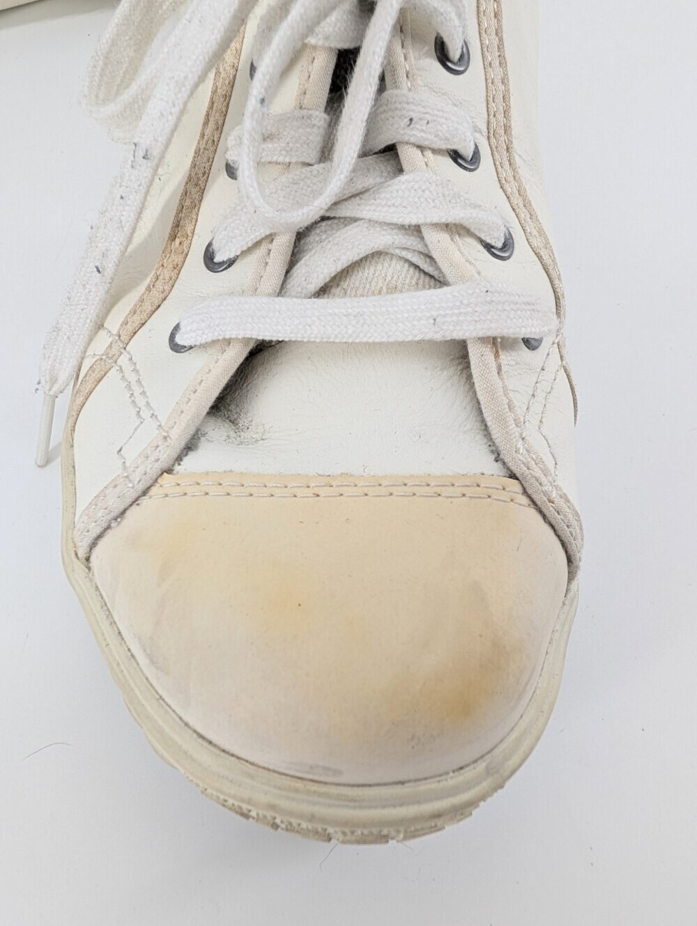Vintage Diesel Leather Rodby Sneakers Size 8 - Picture 5 of 11